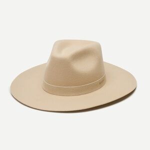 WYETH Oatmeal Tan Fedora Hat NEW WITH TAGS